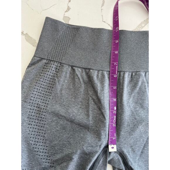 Gymshark Vital Seamless Gray Athletic Shorts - Picture 7 of 8